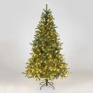 7ft pre lit douglas fir artificial christmas tree p9100 44435 medium