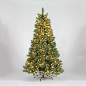 7ft pre lit arcadia cashmere artificial christmas tree