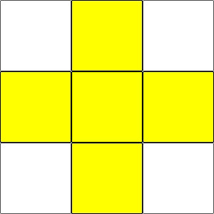 Yellow cross